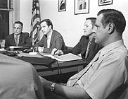 Mayor Pete Wilson with his staff, 1971.