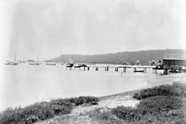 Wharf at La Playa, 1898.