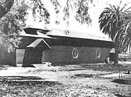 Granger had Gill design a music hall with a steel lined vault in 1896