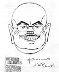 caricature of Gill