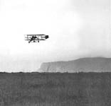 Airborne over North Island.
