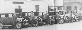 San Diego Police motor patrolmen