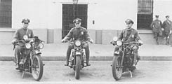 Three of the emergency riders