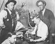 Four police raiders
