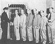 Adam Elmer Jansen with one of the auxiliary police squads
